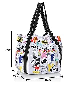 Disney - ディズニー40周年☆トートバッグ(マーブル柄チャーム付き) 新品未使用】ディズニー ガーランド 40周年 トートバッグ
